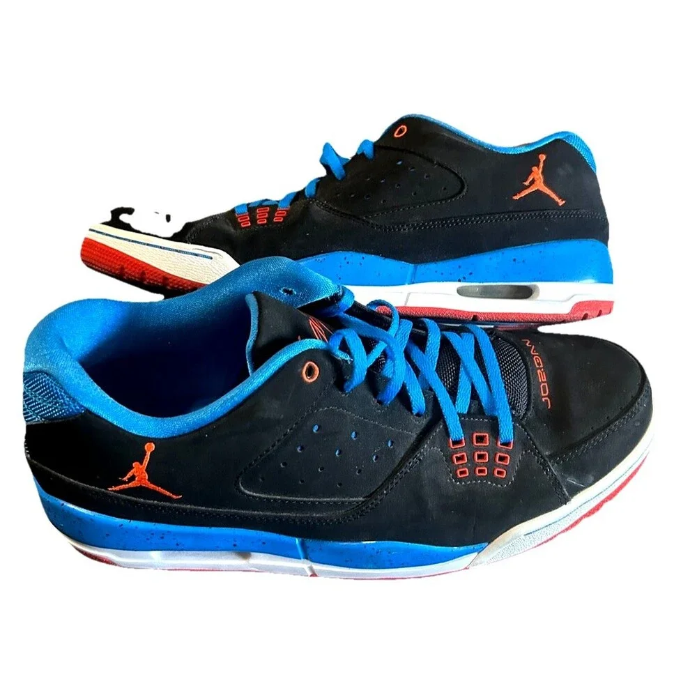 Jordan SC-1 Mens Size 11.5   Low Black Blue Red Shoe Sneaker 599929-007